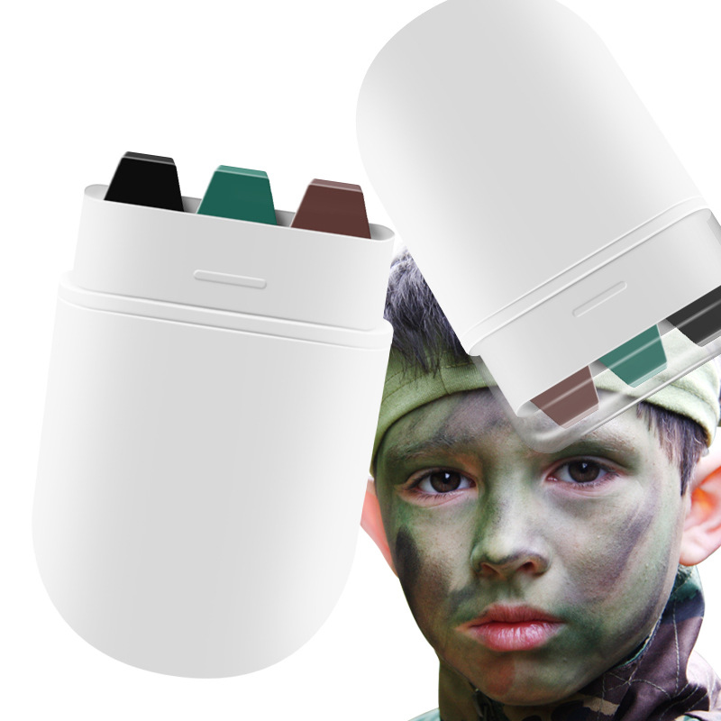 Camo Face Paint - قلم طلاء وجه مموه جديد، معدات