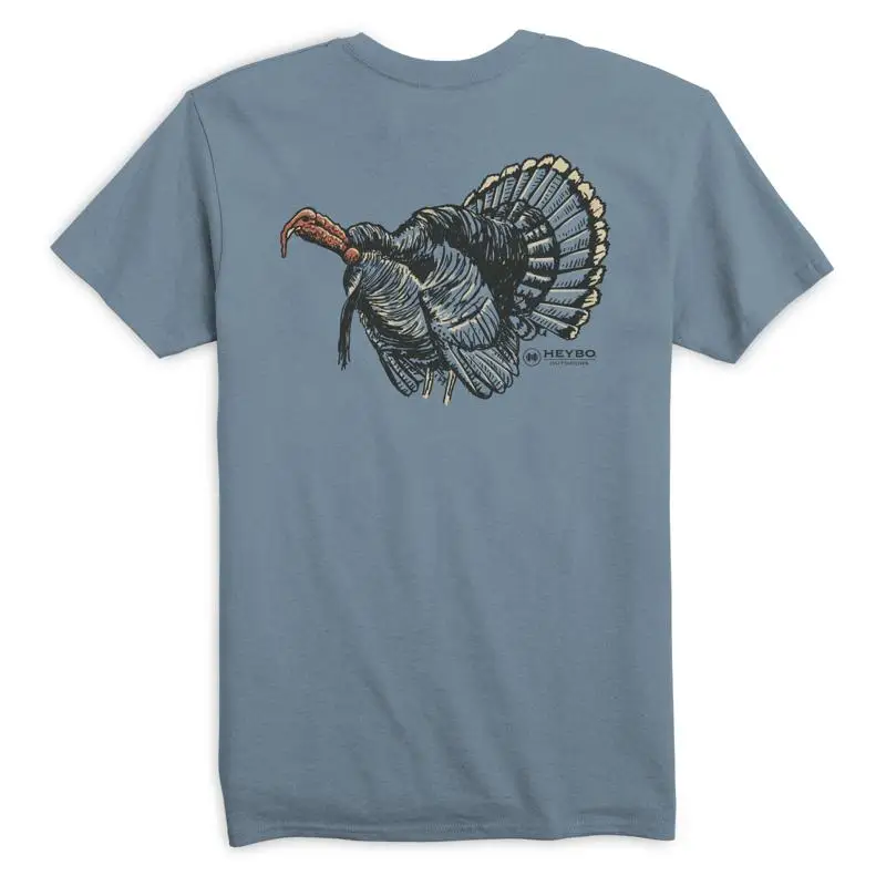 Outdoor Hunting Prints - تي شيرت Heybo Outdoors Hunting Longbeard