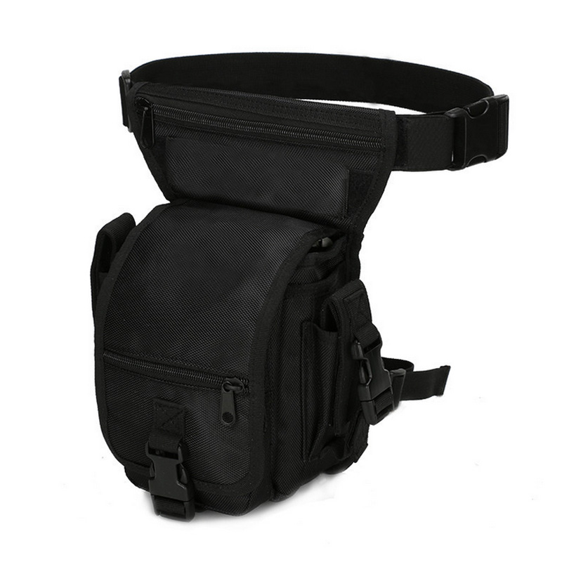 Outdoor Hunting Gear Storage - حقيبة فخذ تكتيكية من النايلون للرجال،