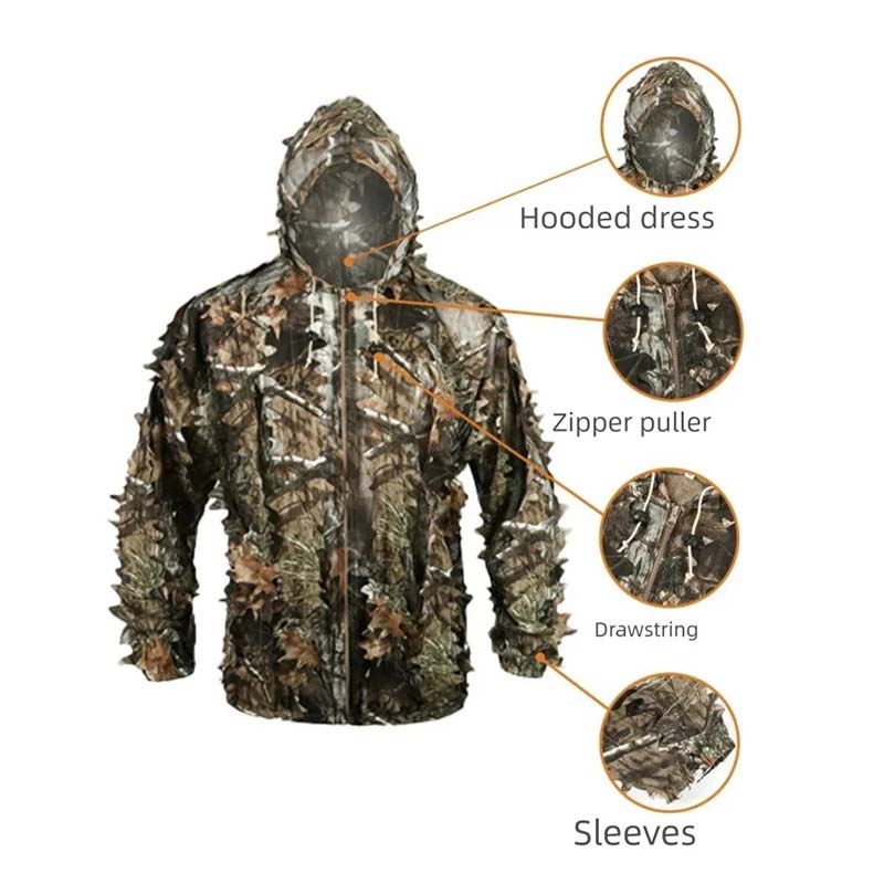 بدلة صيد صيفية بنمط التمويه ال - مراجعة Outdoor Hunting Prints وسعره