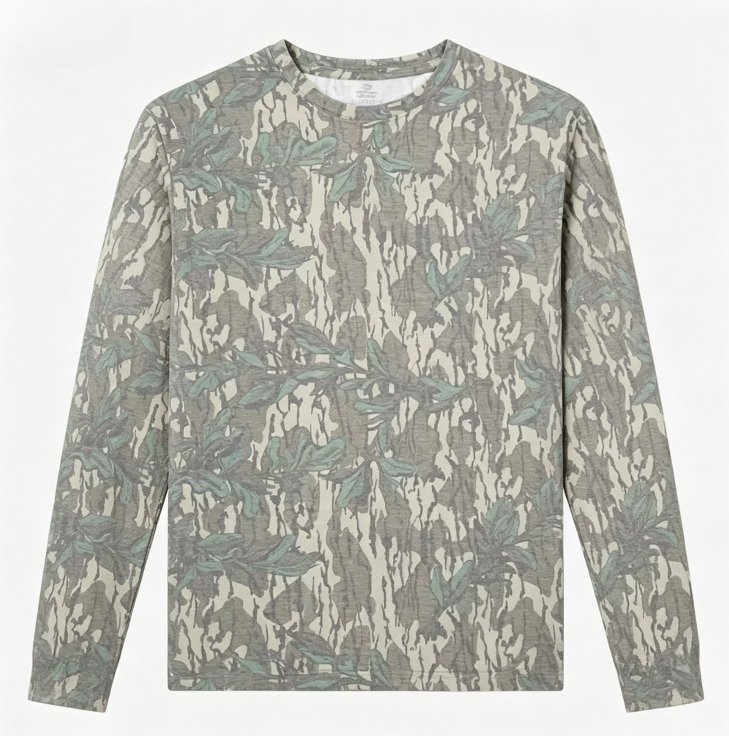 قميص تي شيرت بأكمام طويلة بطبع - مراجعة Outdoor Hunting Prints وسعره